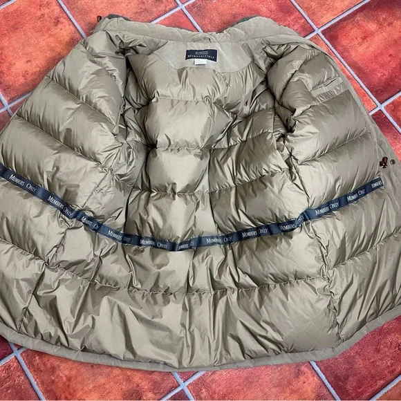 Members Only Down and Feather Hooded Field Jacket